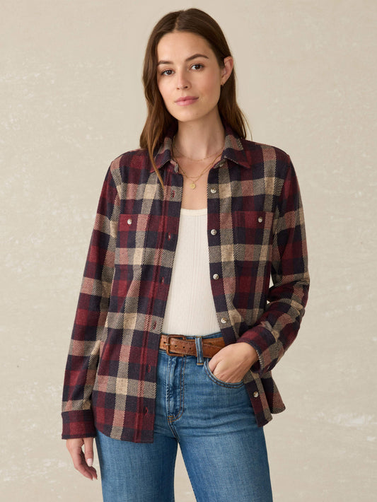 Legend™ Sweater Shirt - Burchfield Plaid