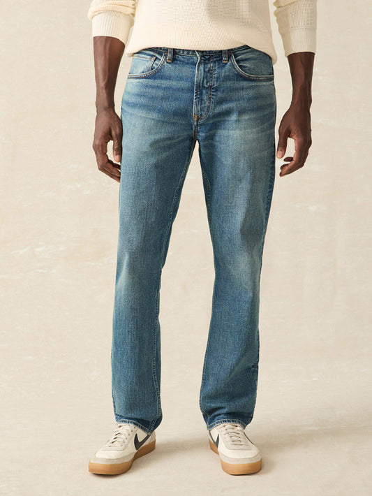 Organic Cotton Slim Straight Denim - East Lake Wash