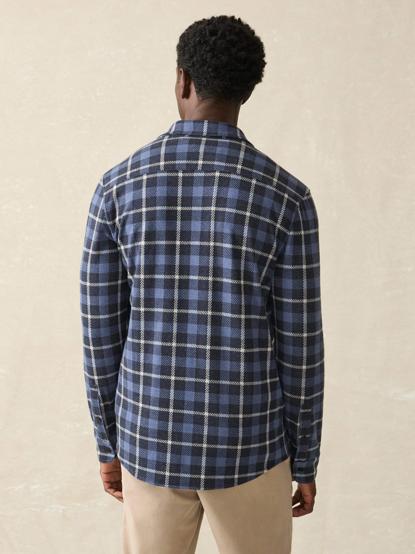 Legend™ Sweater Shirt - Blue Winds Plaid