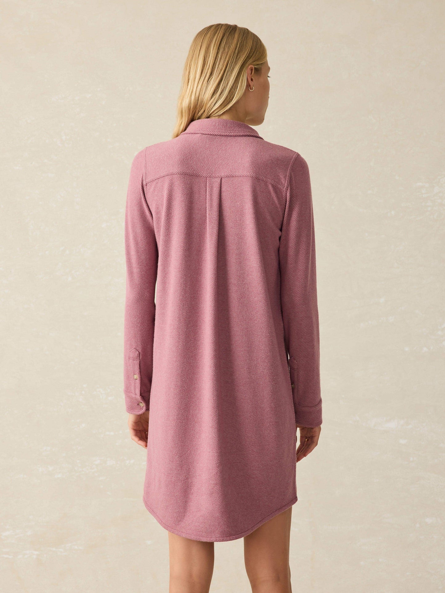 Legend™ Sweater Dress - Rose Twill