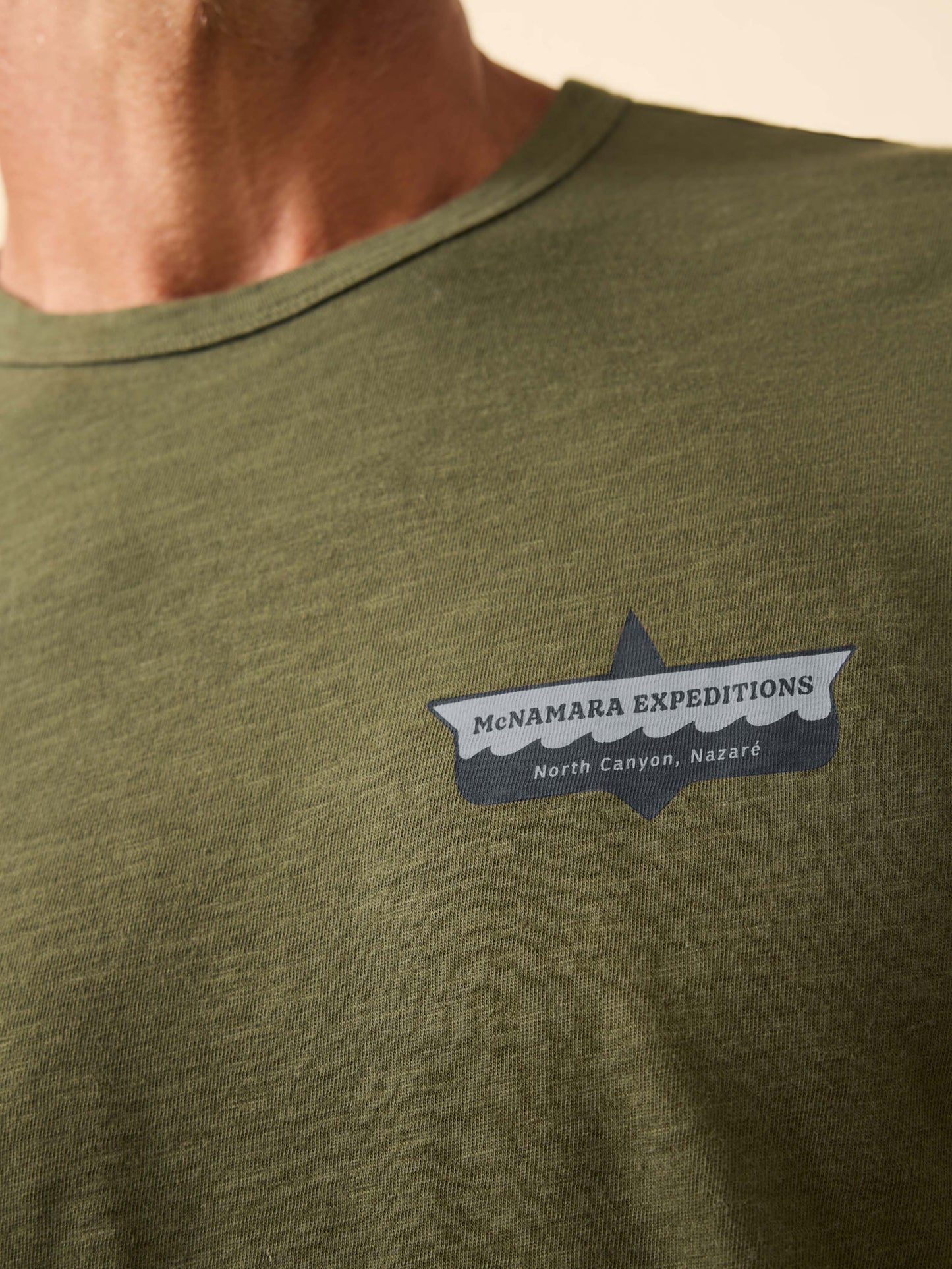 Nazare Sunwashed Tee - Fall Evergreen
