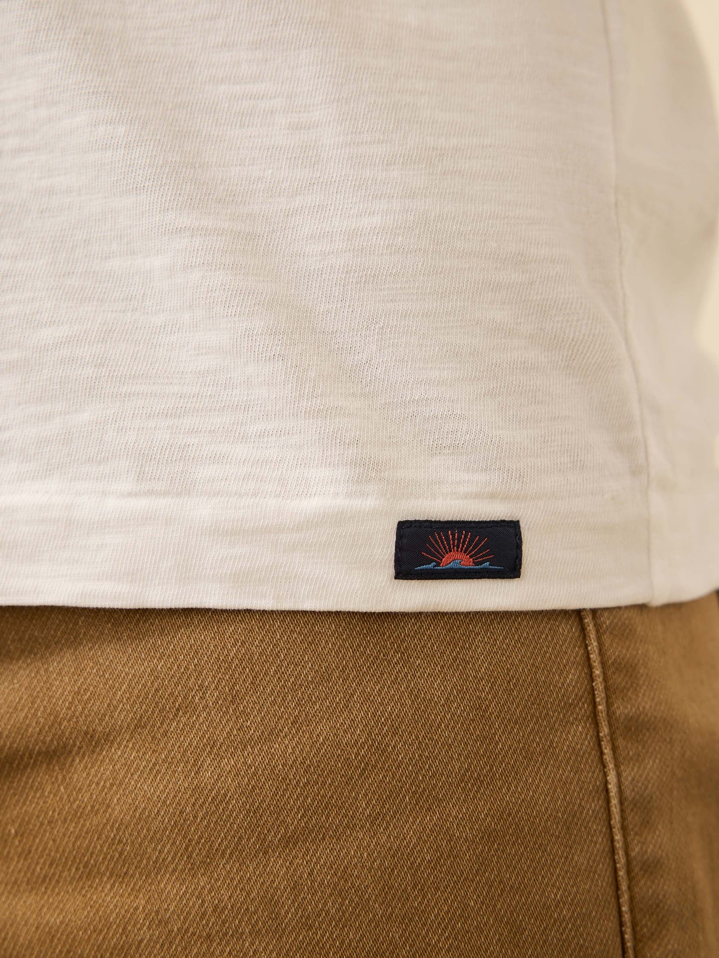 Nazare Sunwashed Tee - White