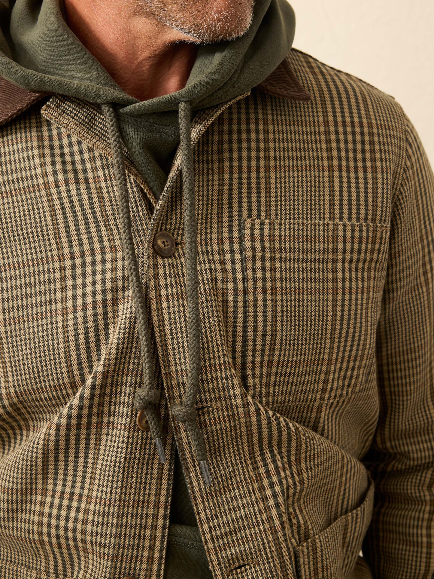 High Ridge Twill Studio Jacket - Wildwood Plaid