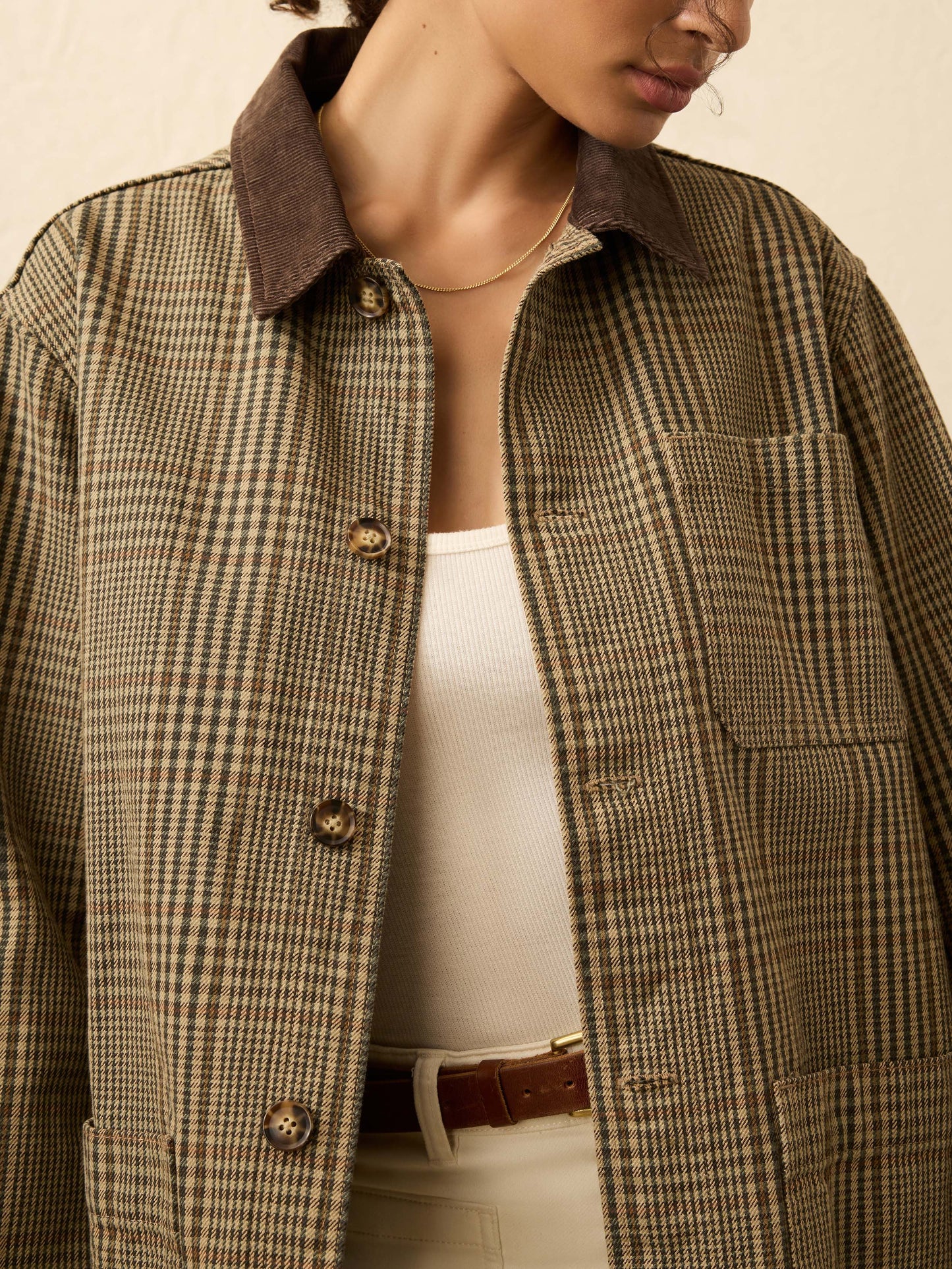 High Ridge Twill Studio Jacket - Wildwood Plaid