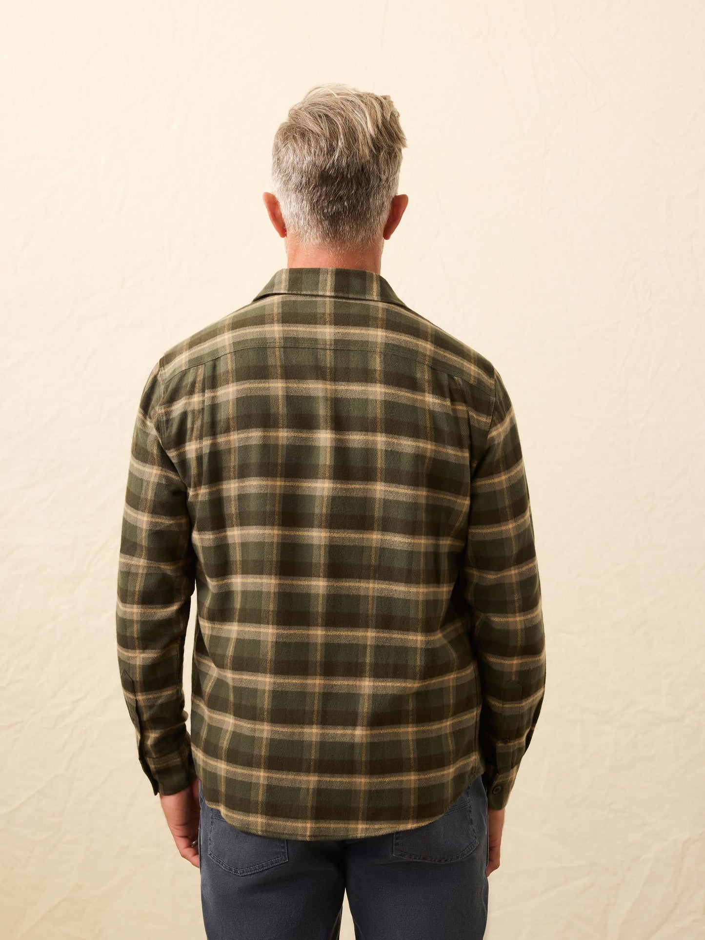 Heirloom Portuguese Flannel Shirt- Garret Verde Plaid