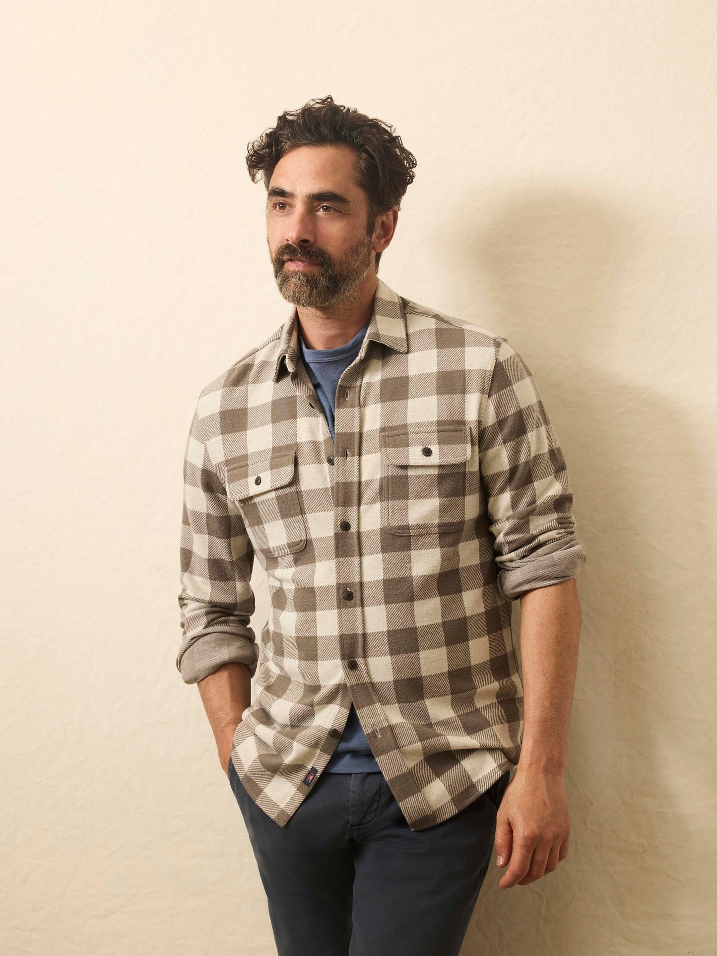 Legend™ Sweater Shirt - Brown Oat Buffalo