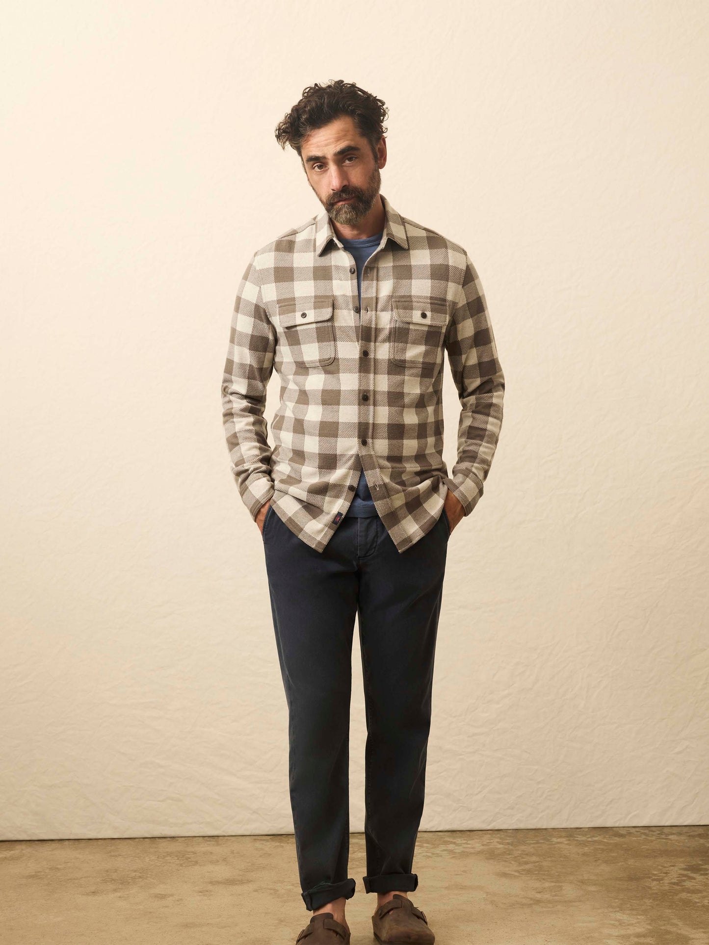 Legend™ Sweater Shirt - Brown Oat Buffalo