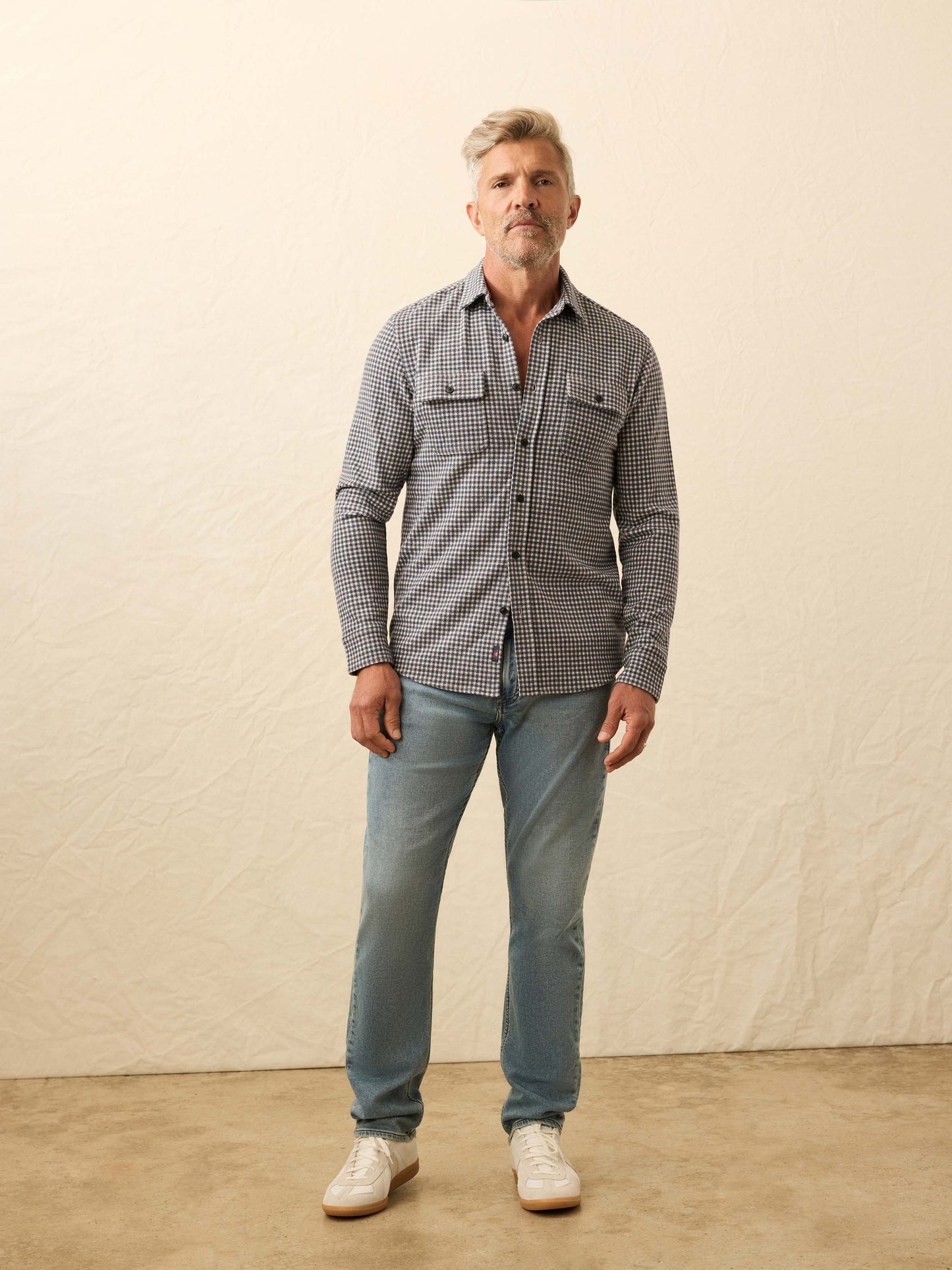 Legend™ Sweater Shirt - Encinitas Gingham