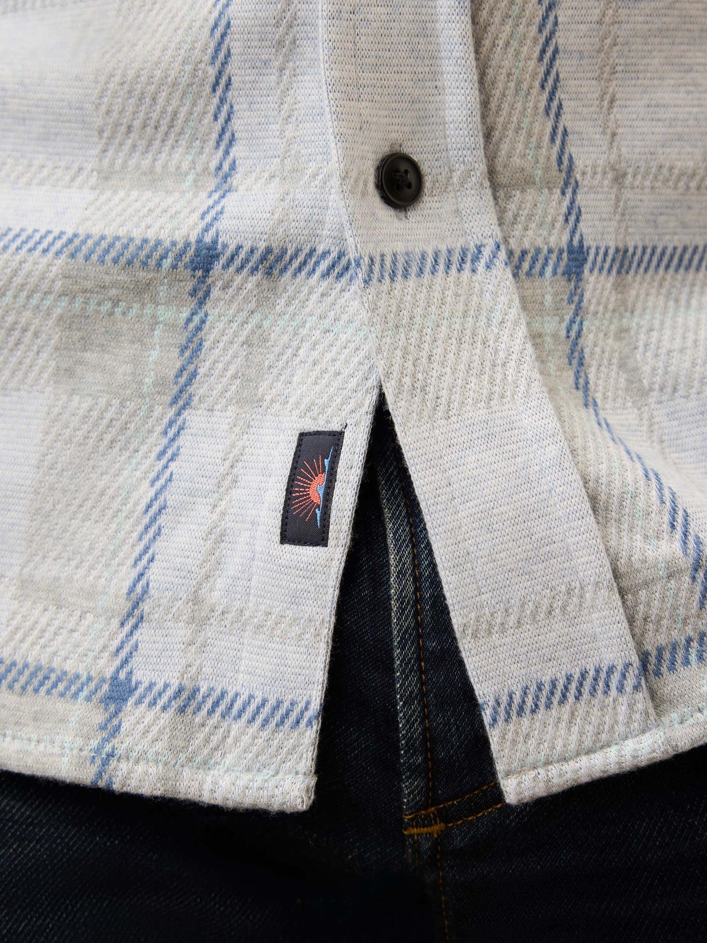 Legend™ Sweater Shirt - Maine Sky Plaid