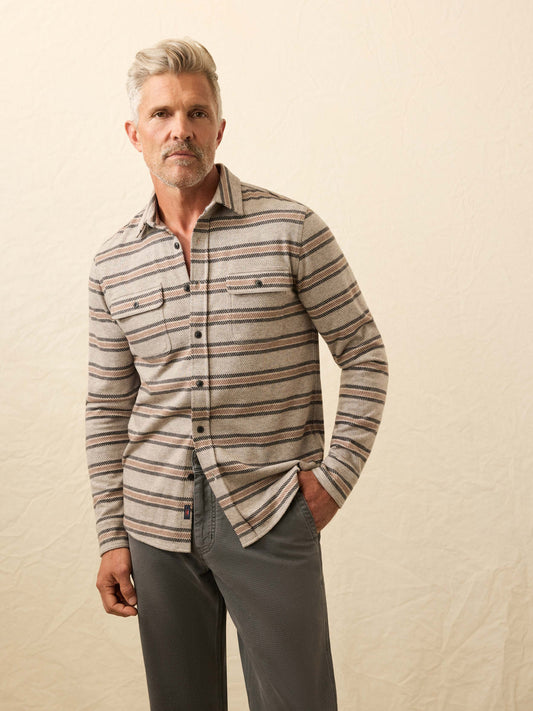 Legend™ Sweater Shirt - Rock Coast Stripe
