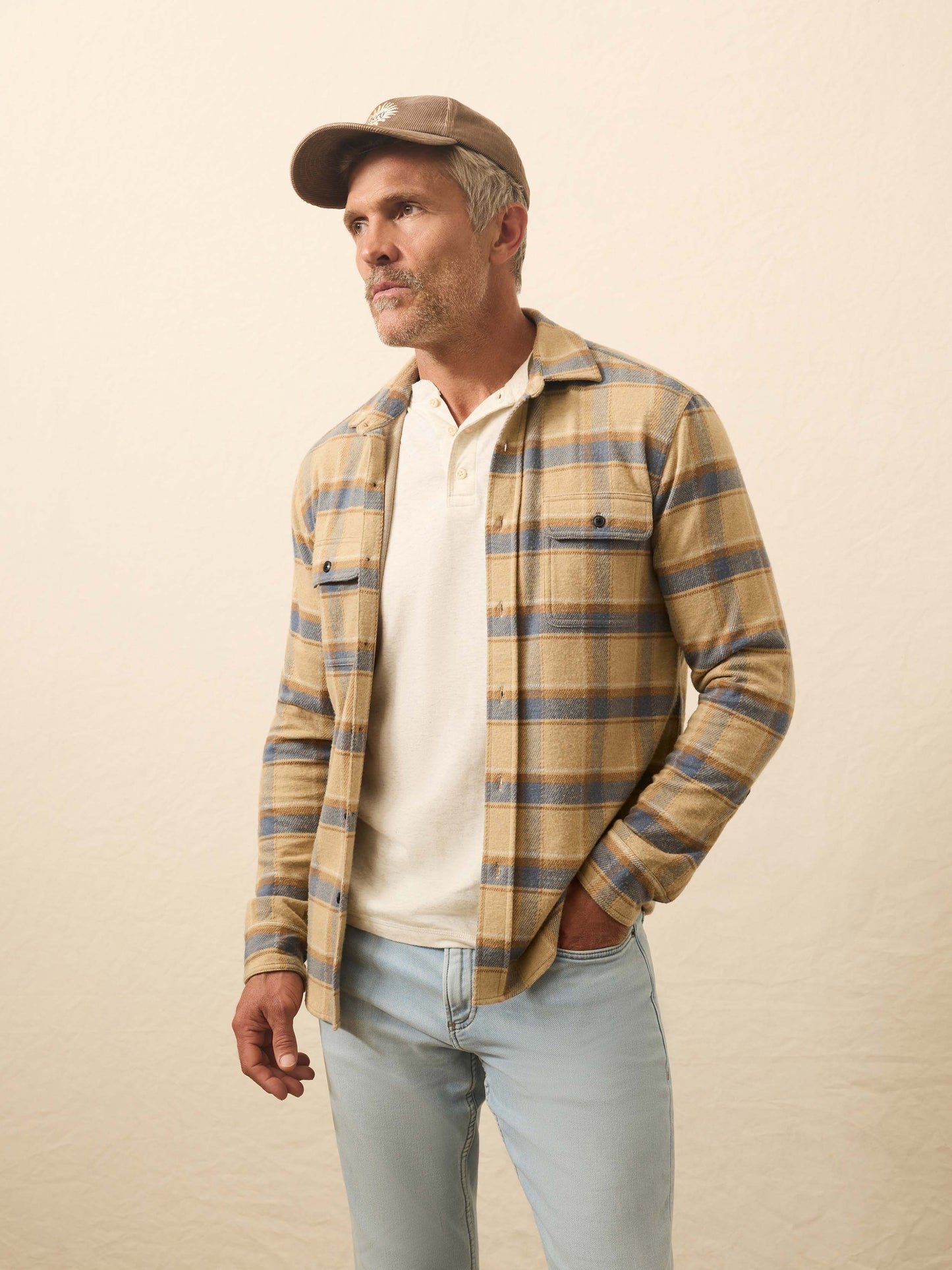 Legend™ Sweater Shirt - Windswept Shores Plaid