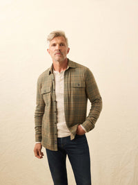 Woodland Olive Plaid
