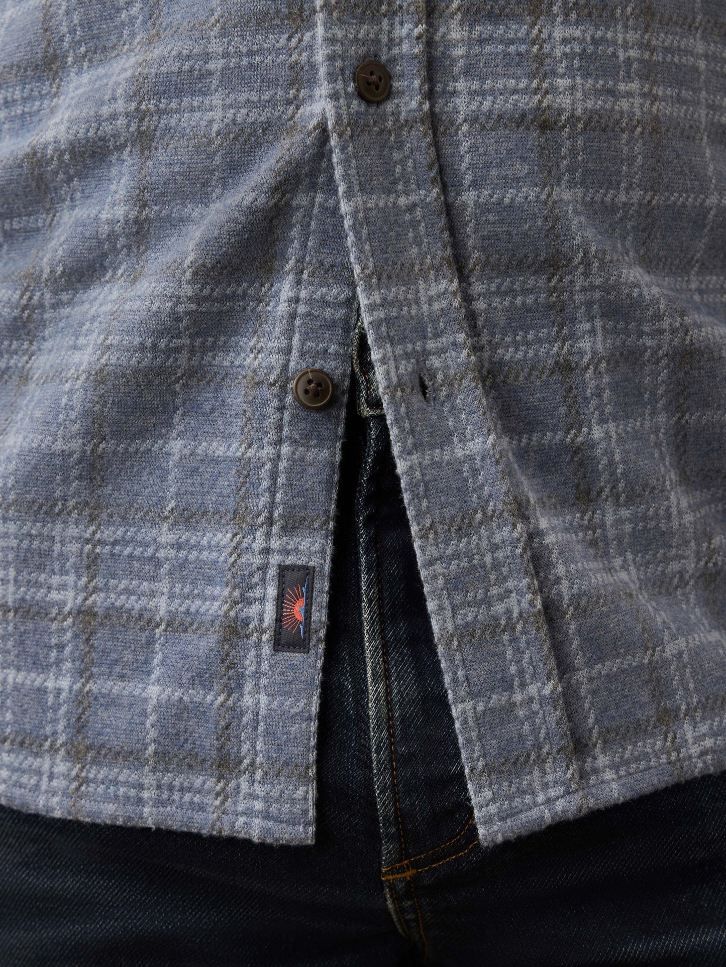 Legend™ Sweater Shirt (Single Pocket) - Castle Lake Plaid