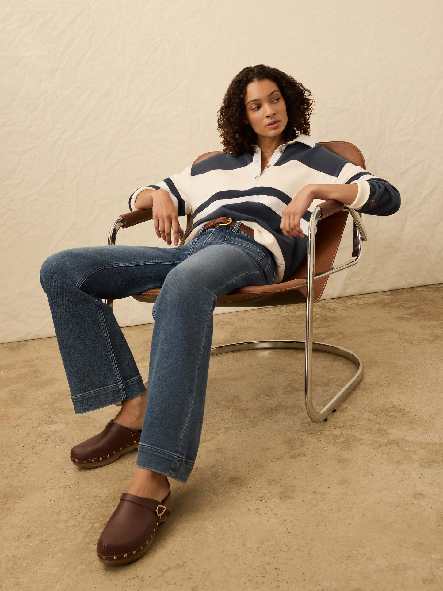 High Standard Fleece Rugby - Retro Moon