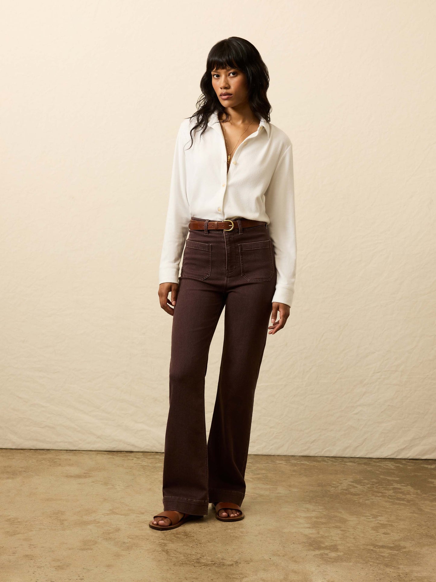 Legend™ Classic Sweater Shirt - Pure White Twill