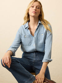 Bluewater Stripe Wash