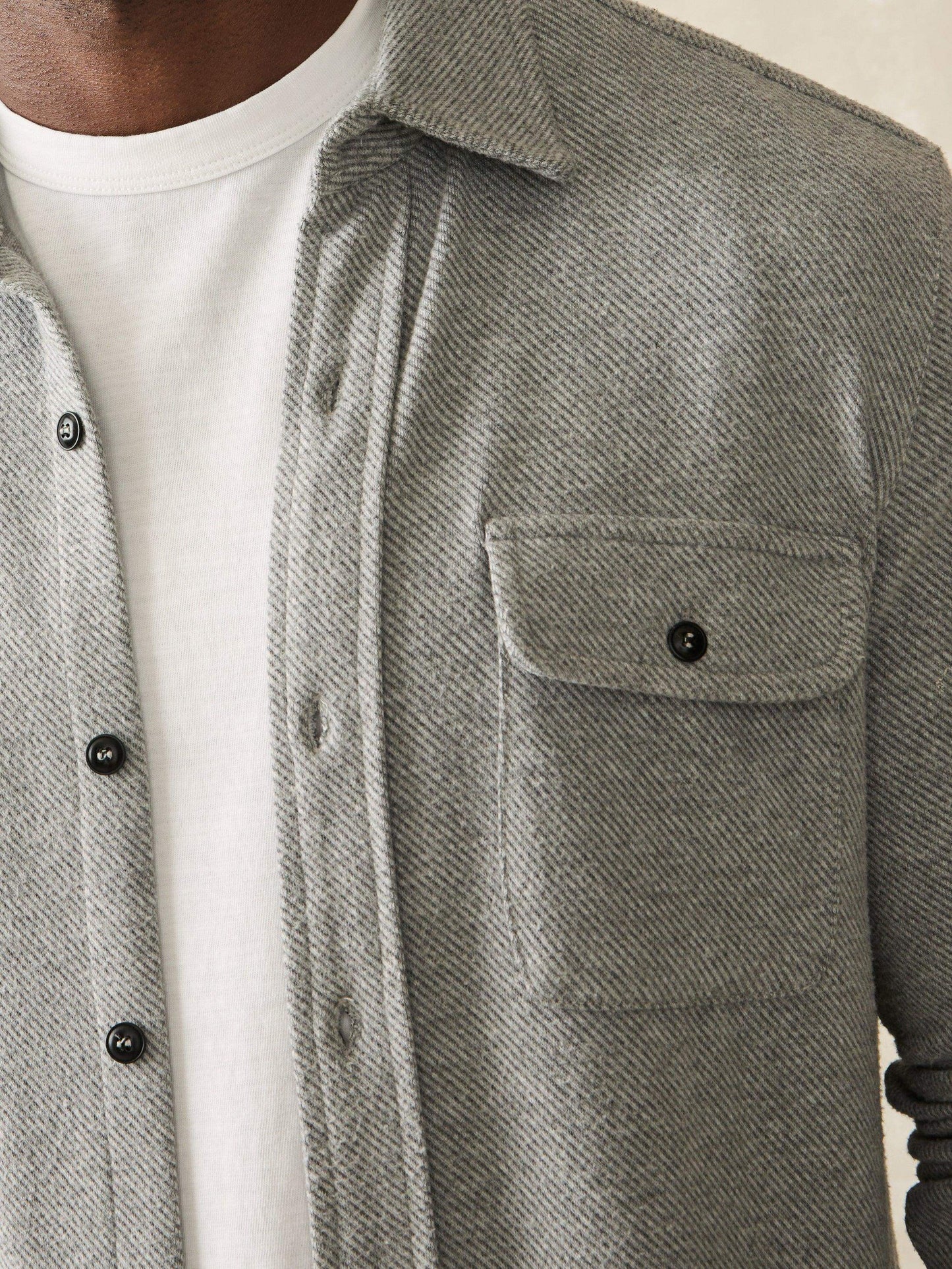Legend™ Sweater Shirt - Fossil Grey Twill