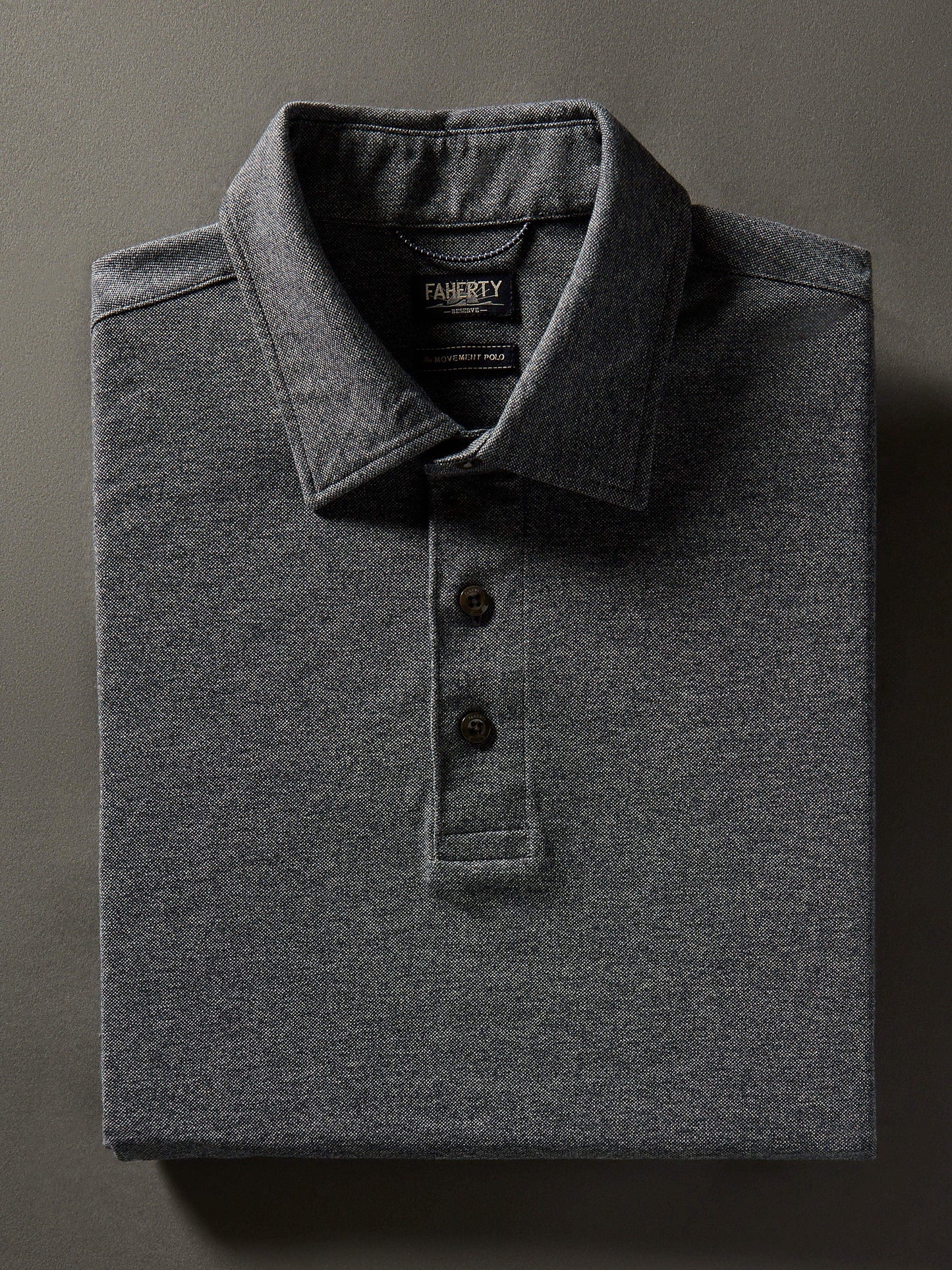 Short-Sleeve Movement™ Pique Polo - Dusty Iron Heather