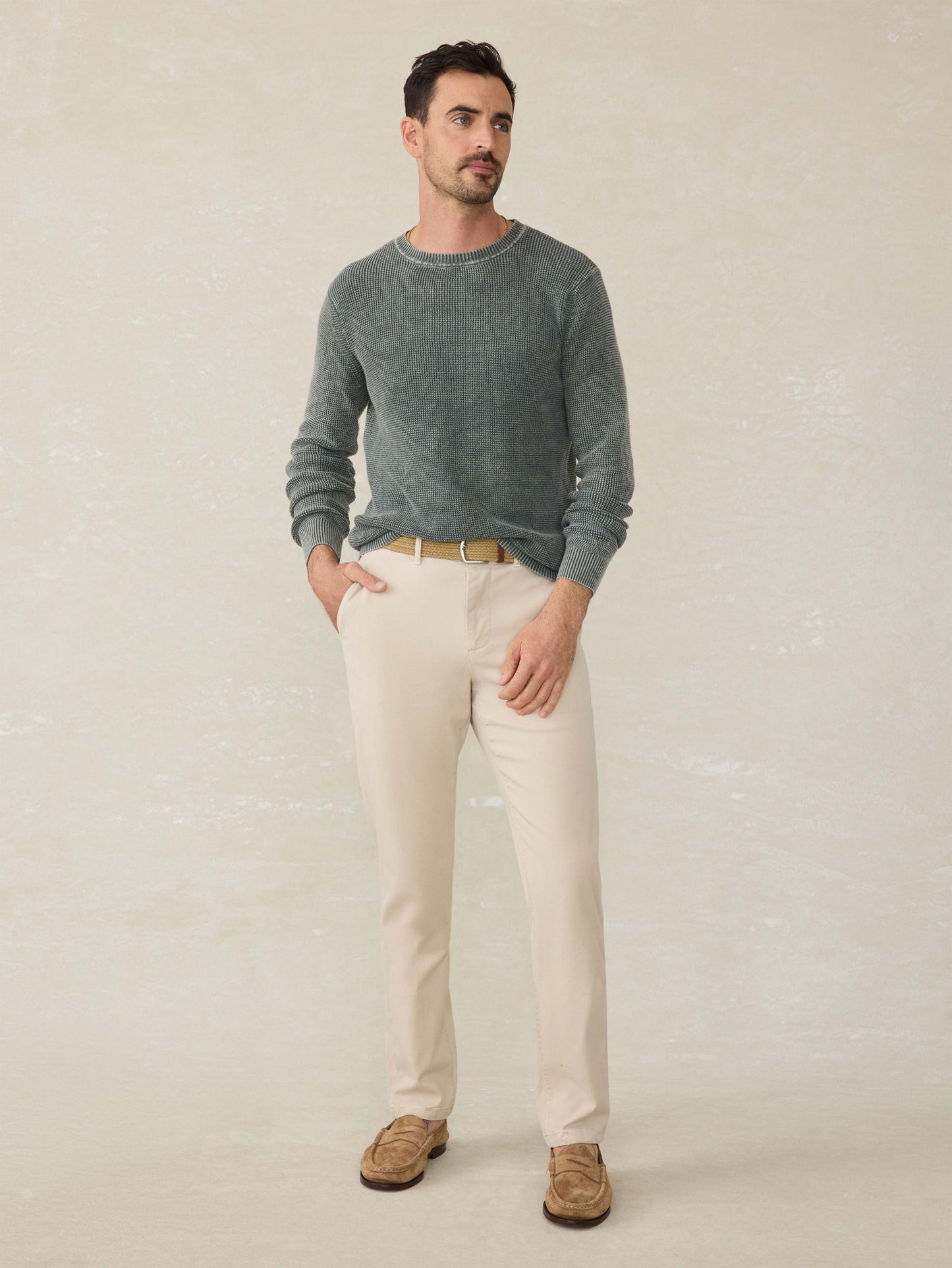 Coastline Stretch Chino - Stone