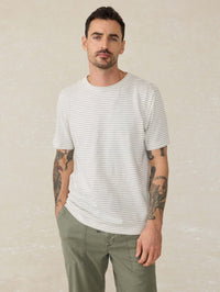 Cream Flint Stripe