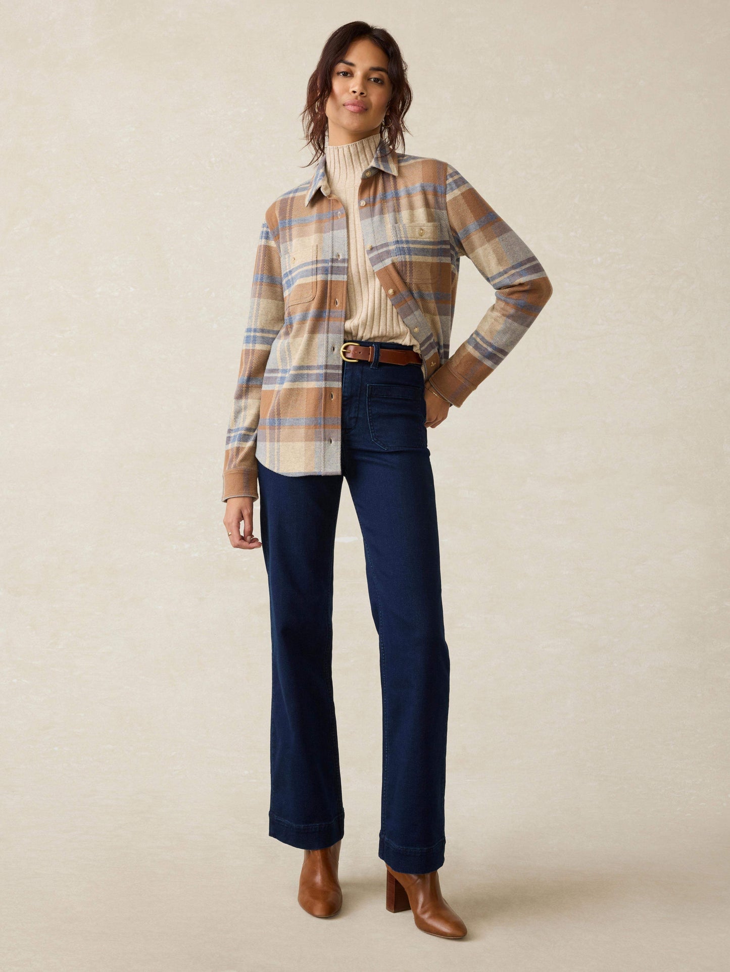 Legend™ Sweater Shirt - Rockland Plaid