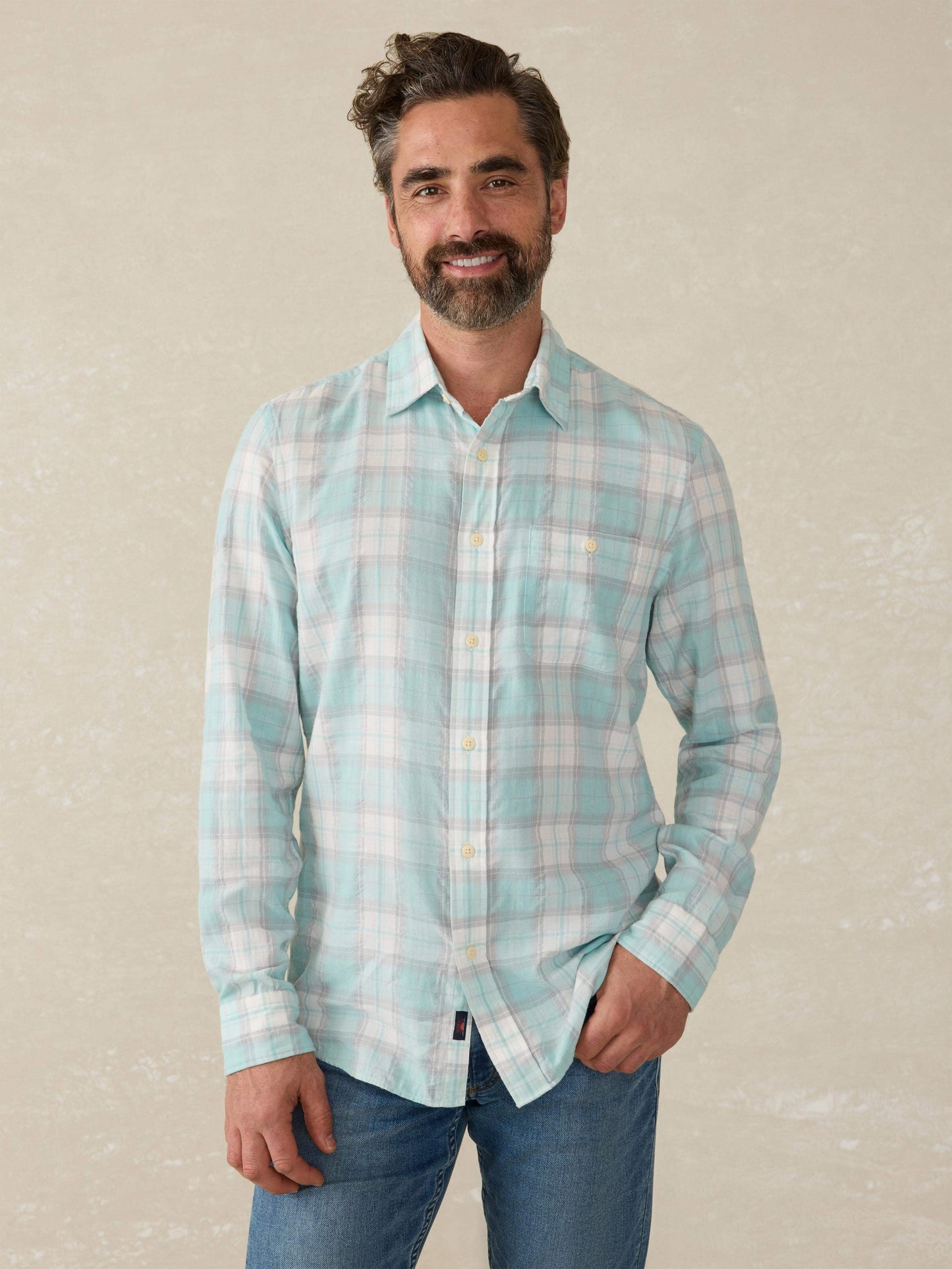 Delray Shirt - Spring Isle Plaid