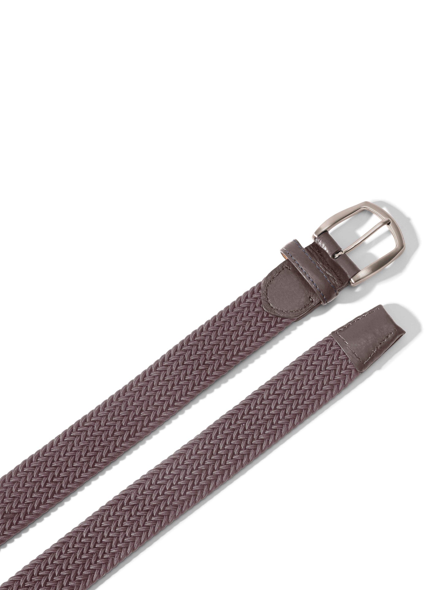 Stretch Woven Belt - Grey