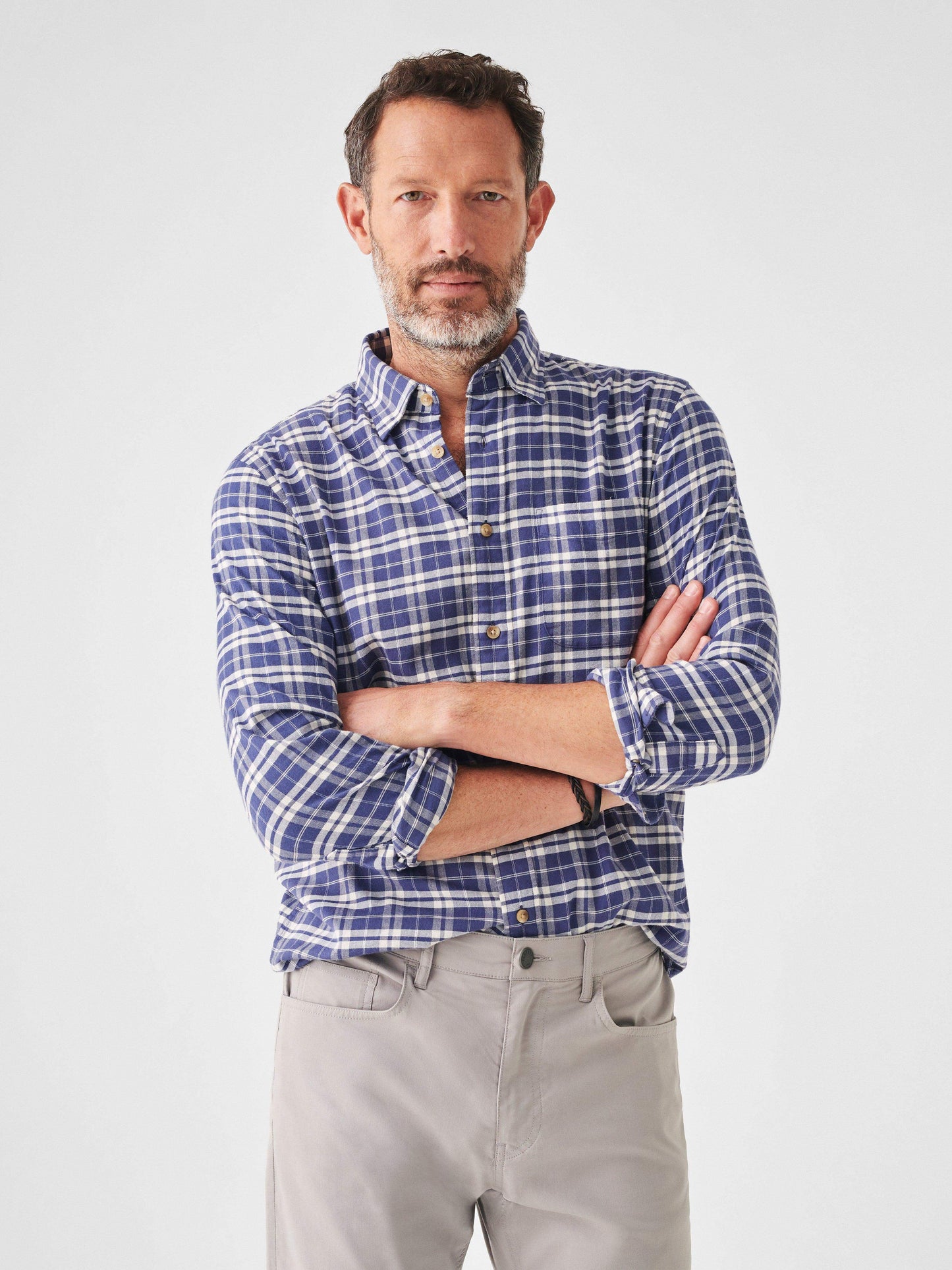 All Time Shirt - Ocean Seas Plaid