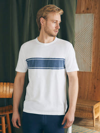 White Surf Stripe