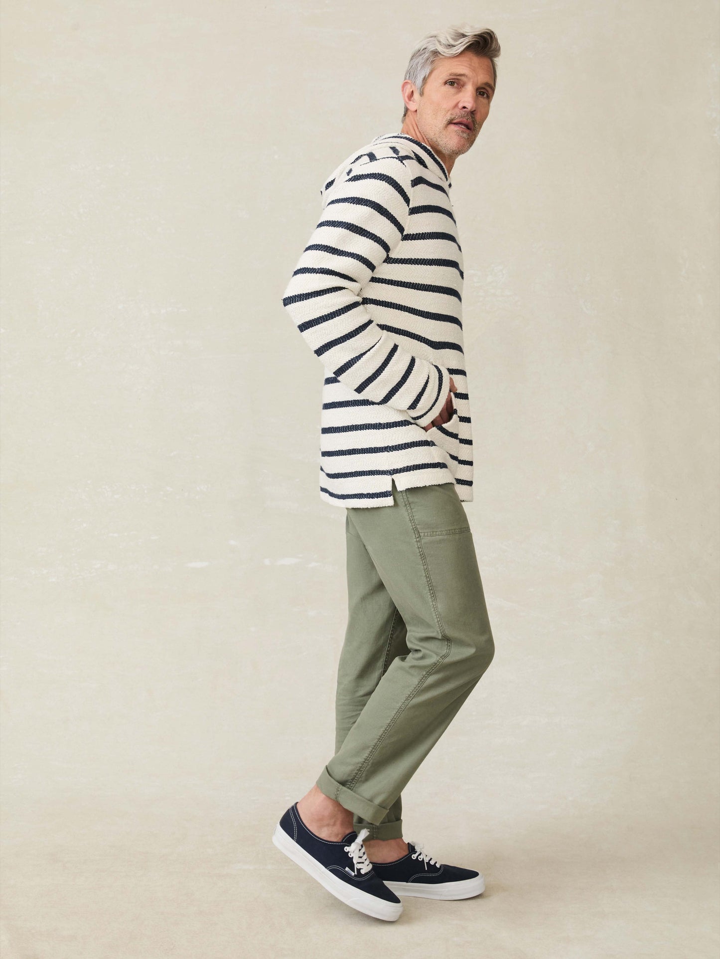 Whitewater Hoodie - Boothbay Stripe