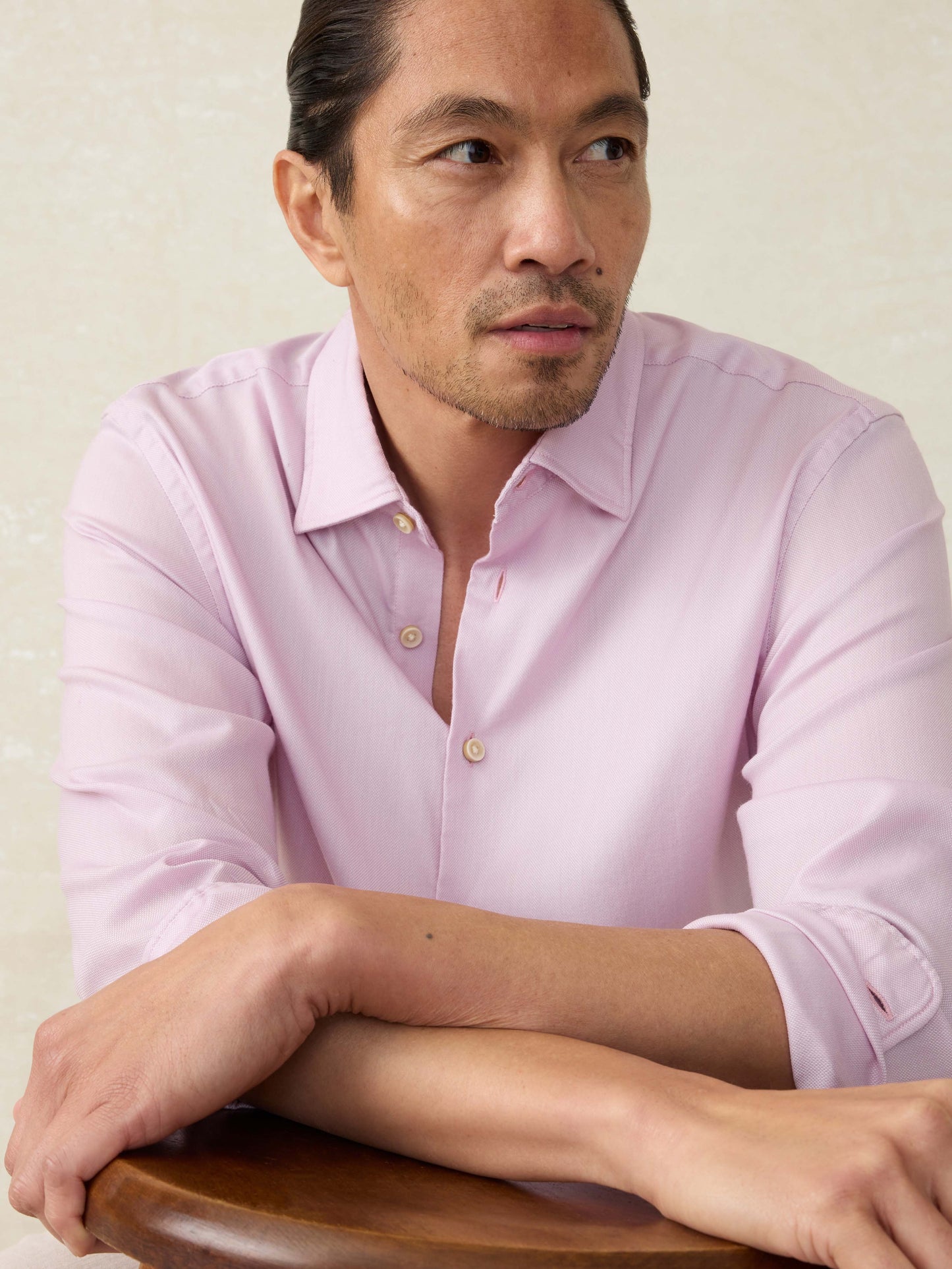 Movement™ Monterey Shirt - Mauve Cliffs