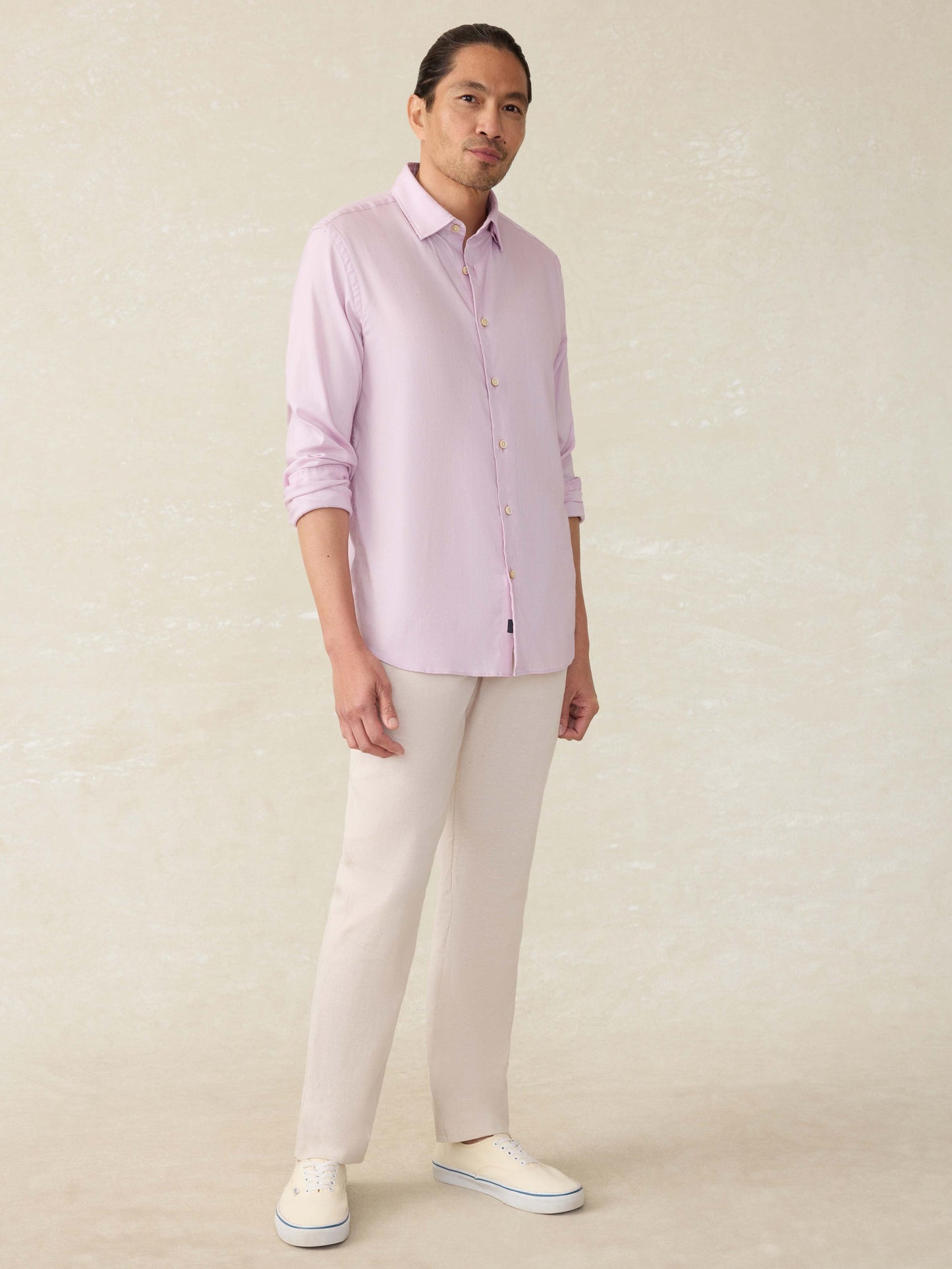 Movement™ Monterey Shirt - Mauve Cliffs
