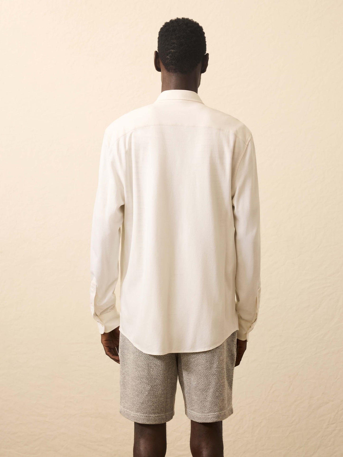 Coastline Knit Shirt - White Wall