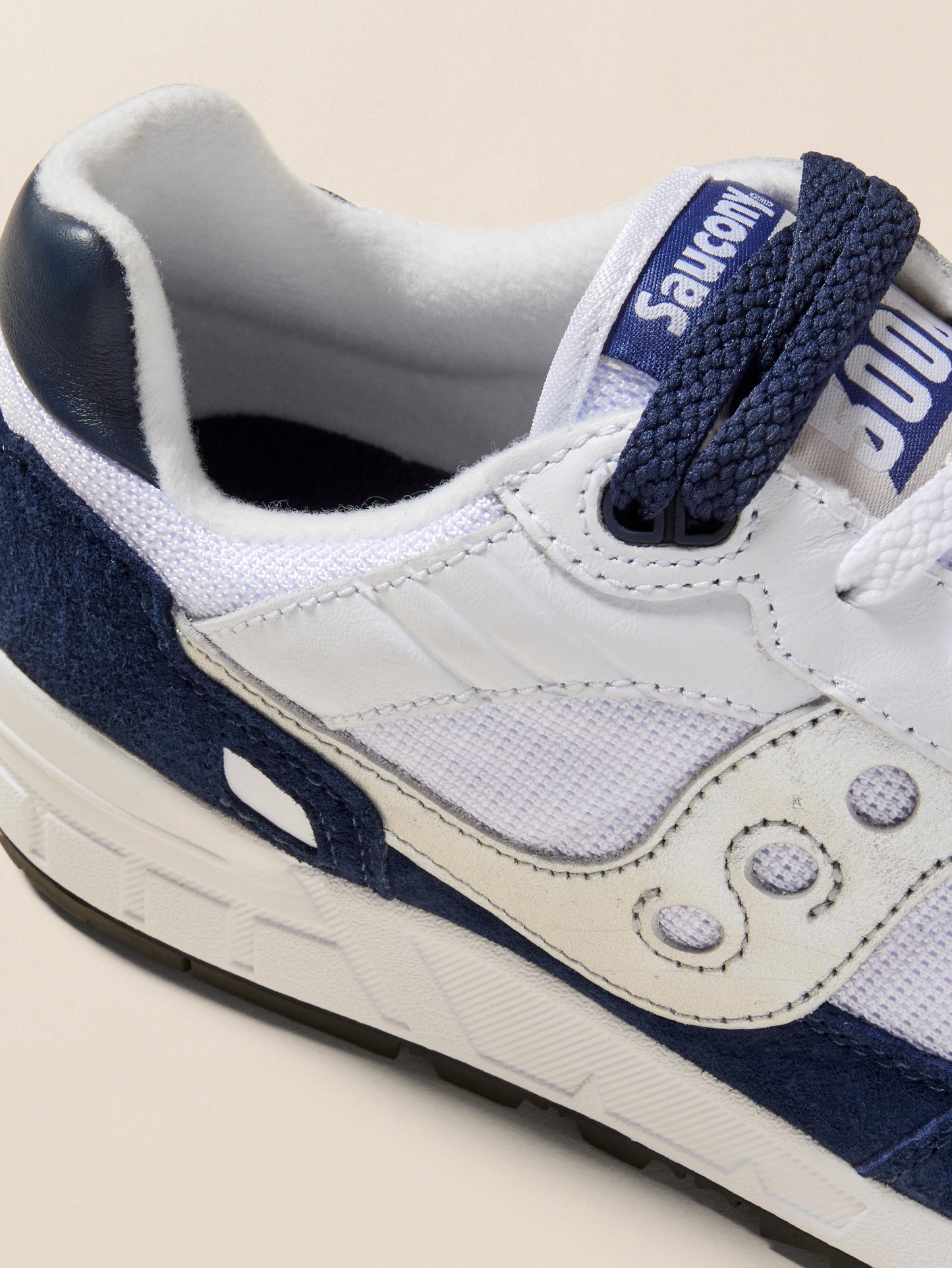 Saucony Shadow 5000 - White Navy Silver