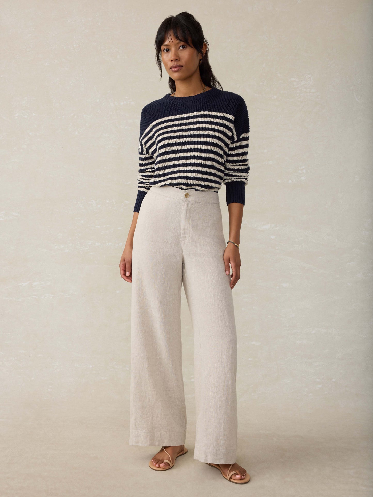 Sun Strider Linen Pant - Flax