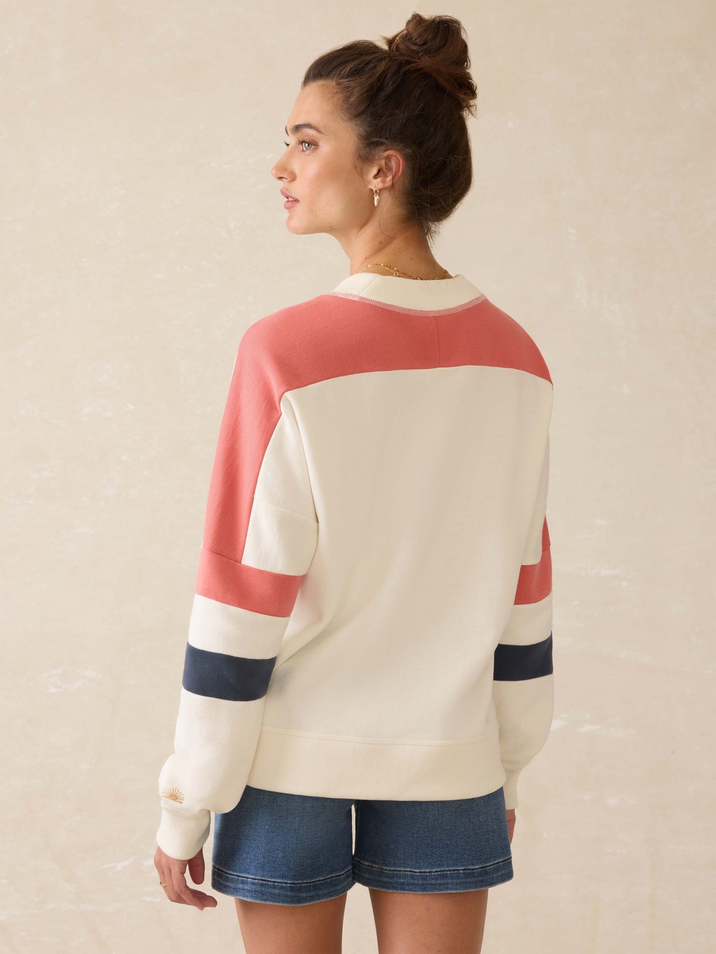 High Standard Fleece Varsity Crew - Rosewood Field