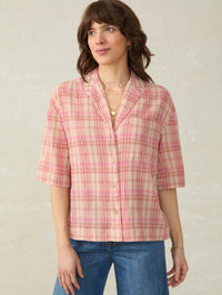 Terracotta Sunrise Plaid