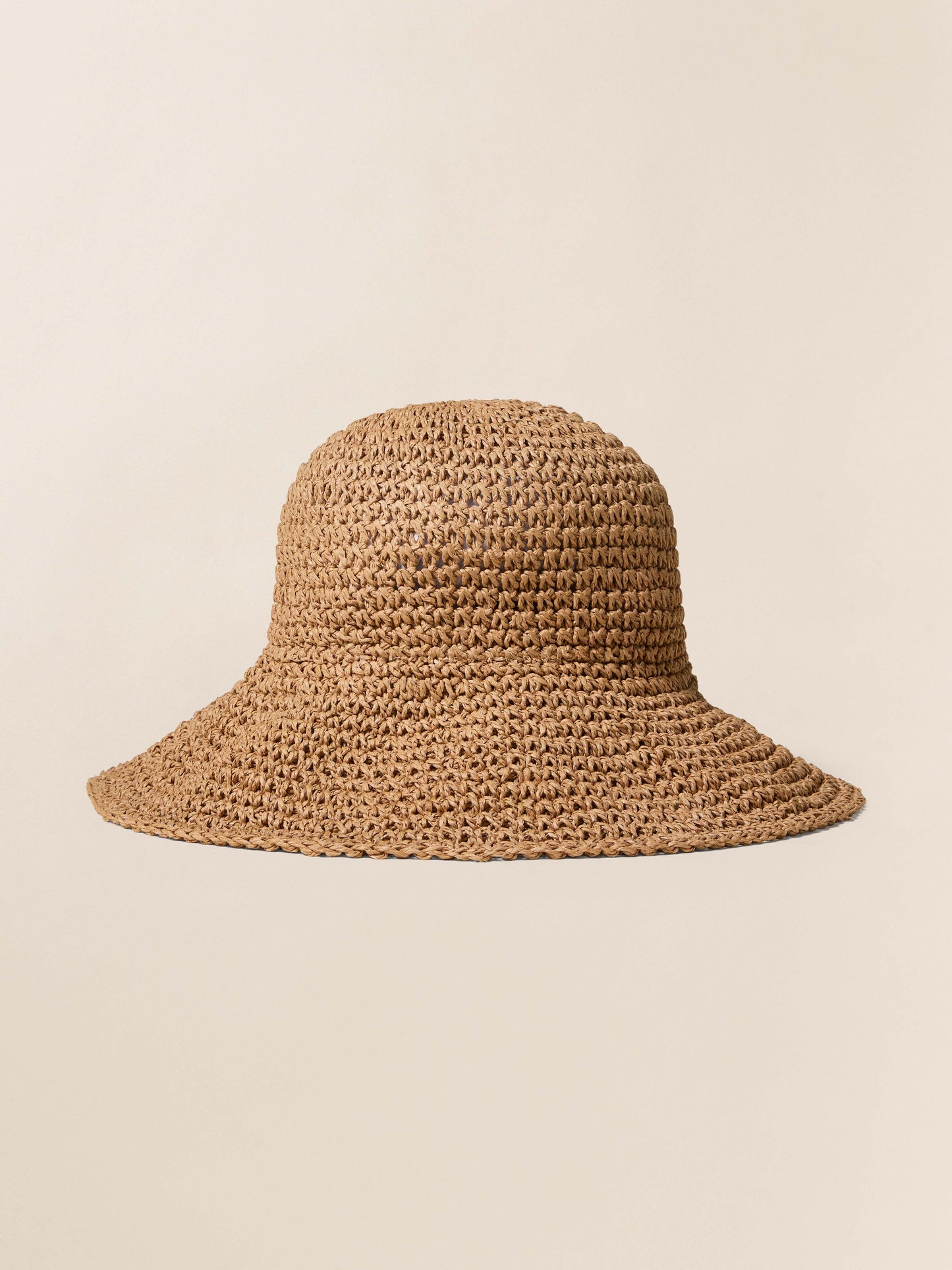 Womens Straw Sun Hat - Salt