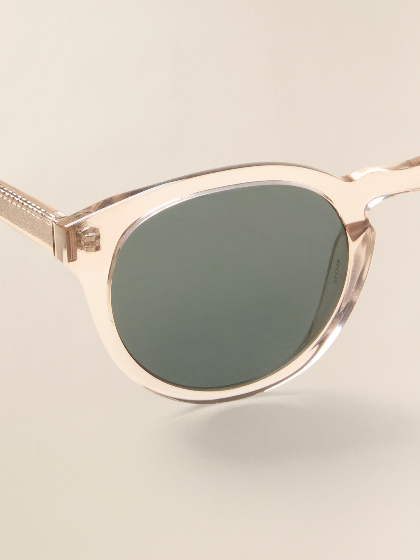 Norris Sunglasses - Peach Crystal
