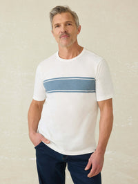 White Surf Stripe