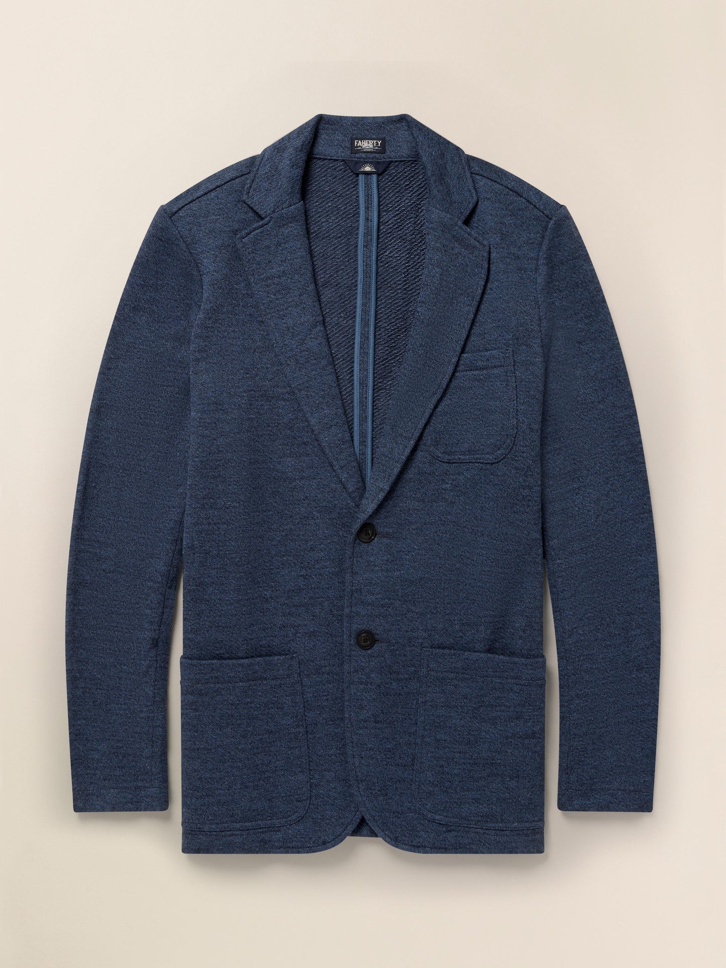 Inlet Knit Blazer (Tall) - Deep Navy Melange