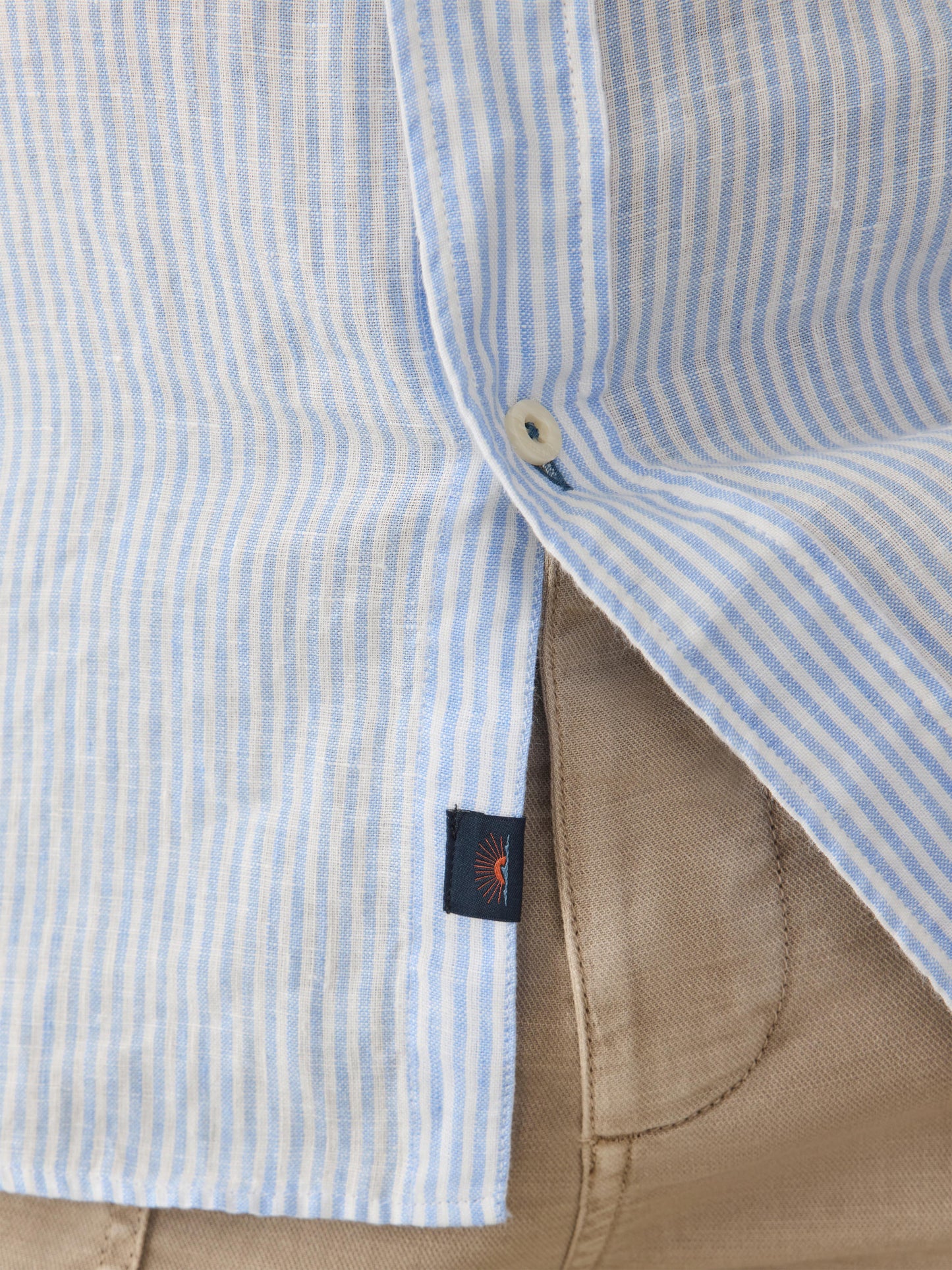 Laguna Linen Shirt - Summer Classic Stripe