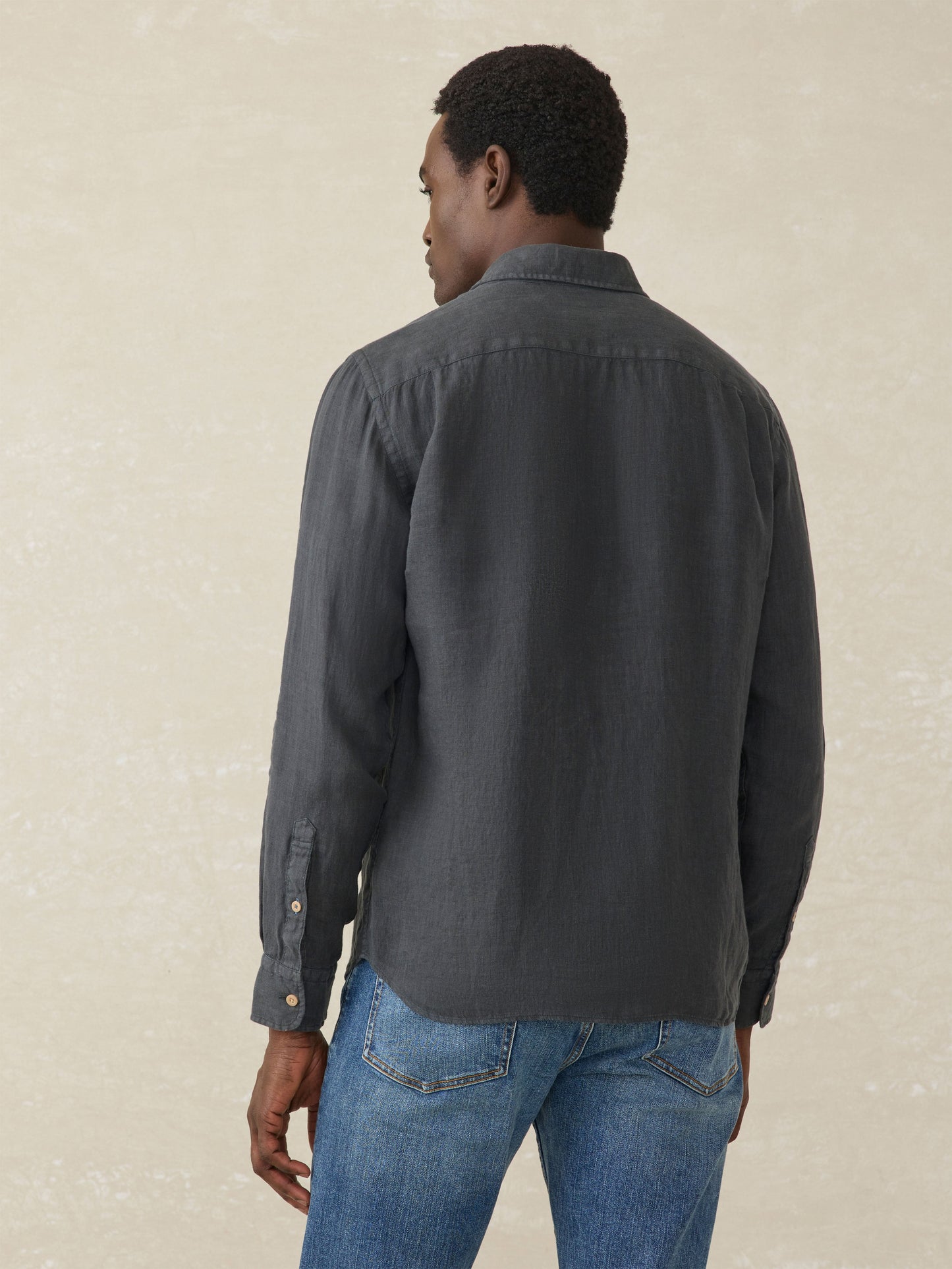 Laguna Linen Shirt - Washed Black