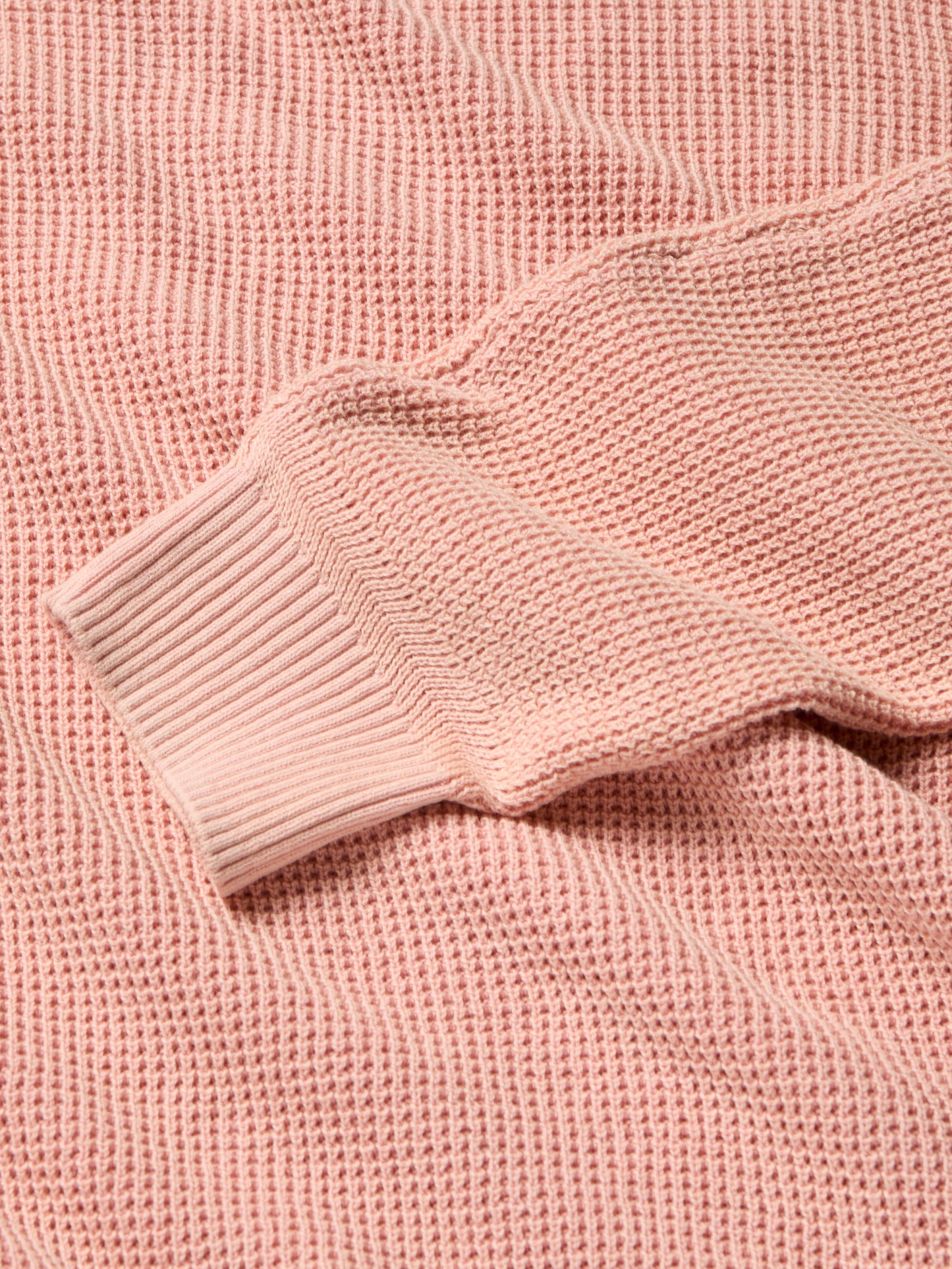 Sunwashed Crewneck Sweater - Coral Dawn