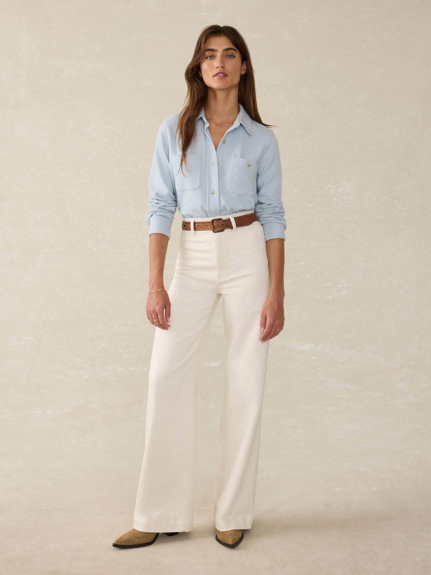 Legend™ Sweater Shirt - Ice Blue Twill