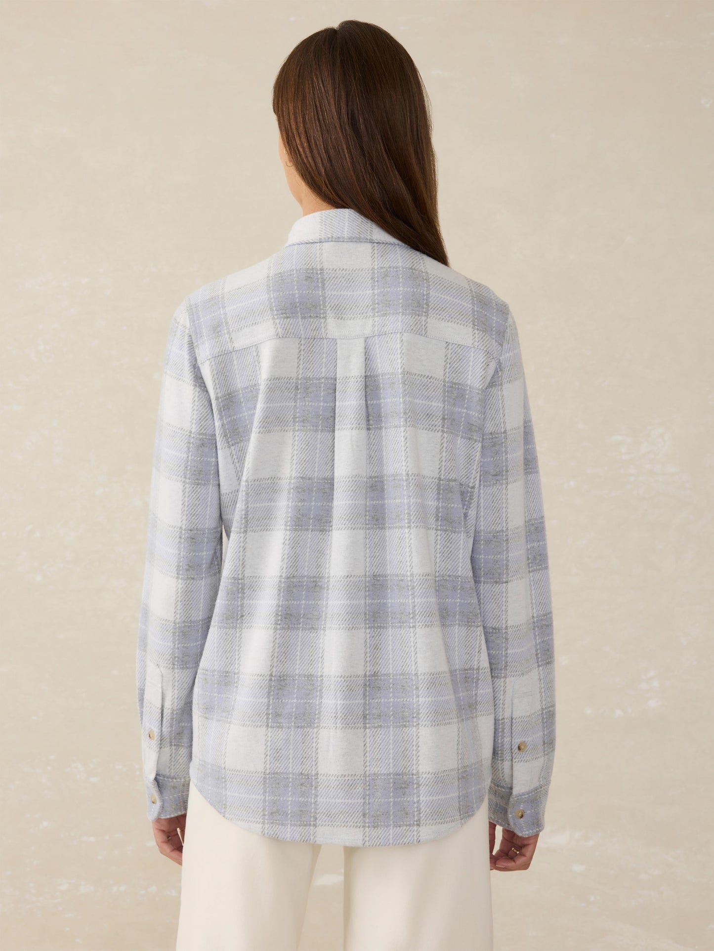 Legend™ Sweater Shirt - Blue Ravine Plaid