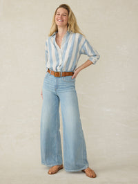 Ocean Oasis Stripe