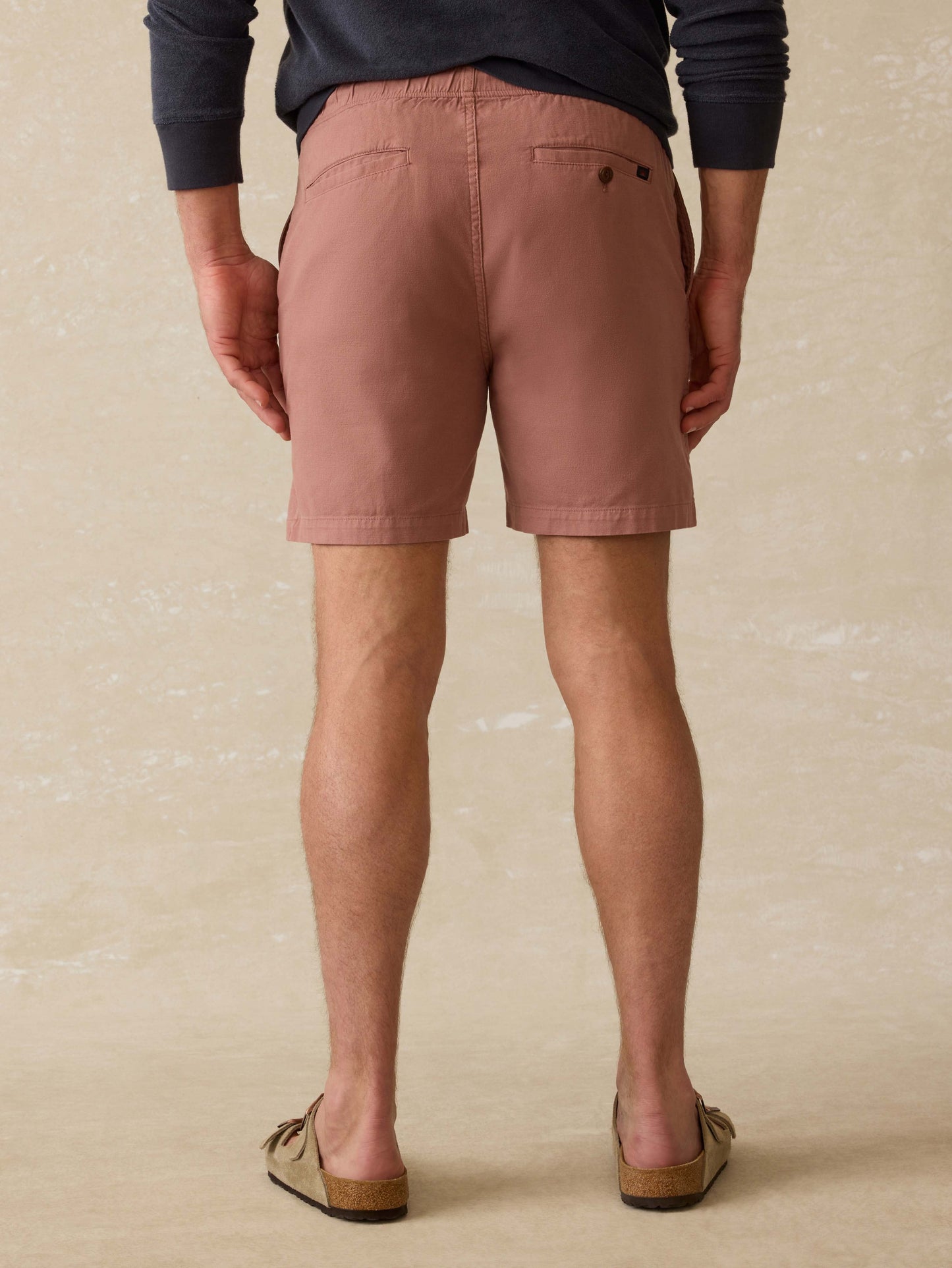 Essential Drawstring Short - Cedar Rose