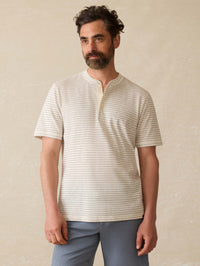Cream Flint Stripe