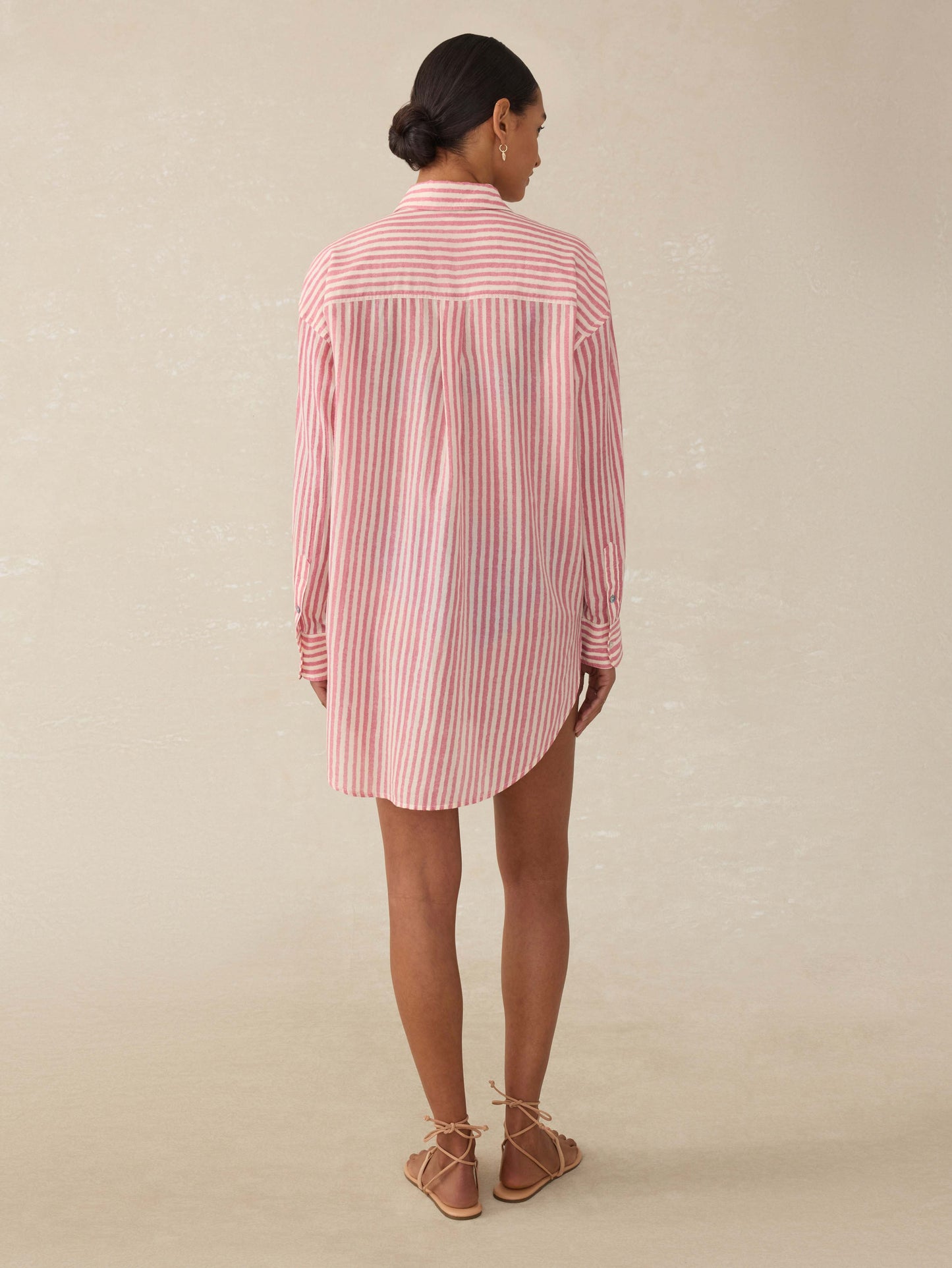 Haze Coverup - Rose Watercolor Stripe